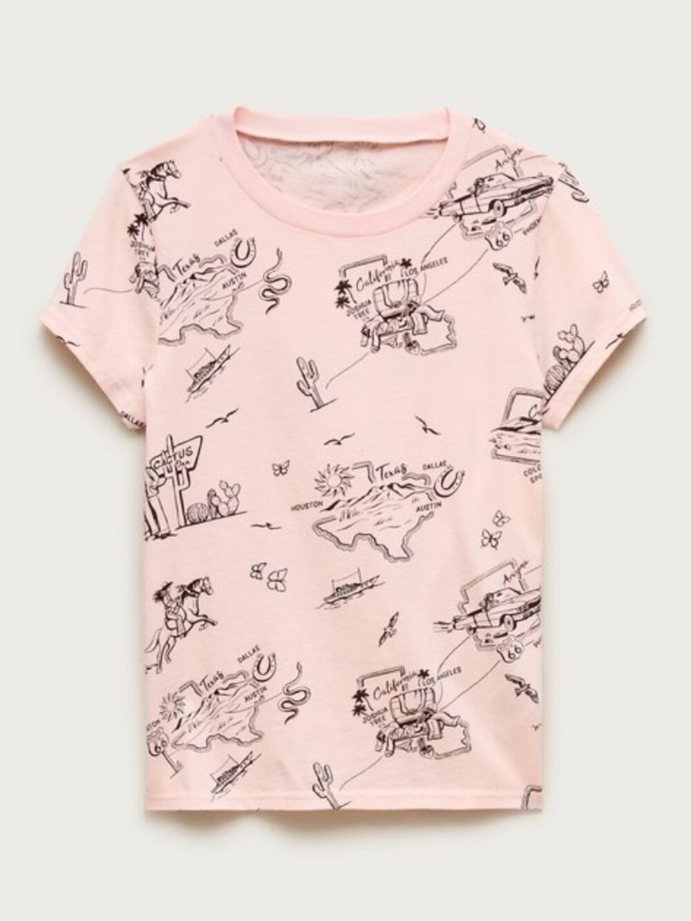 J. Crew Road trip graphic T-shirt 2X